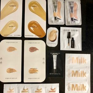 Trial Size Makeup Samples: FACE/EYES